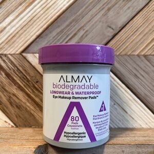 Almay Biodegradable Eye Makeup Remover Pads - 80 count